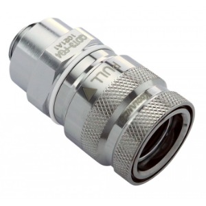 QDT3 EPDM Female Quick Disconnect No-Spill Coupling, Male Threaded G 1/4 BSPP [QDT3-FG4]