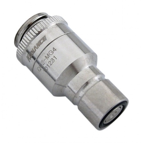 QD2 Quick Disconnect No-Spill Coupling Male, Threaded G 1/4 BSPP[QD2-MSG4]