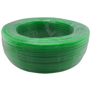 Tubing Roll, PVC Green, Dia: 10mm x 13mm (3/8in x 1/2in) - [Length 100m / 328ft] [HOS-10GN-100M]
