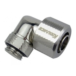 Rotary Elbow Compression Fitting for 10mm x 13mm (3/8in x 1/2in), G 1/4 BSPP [FIT-L10X13]