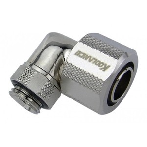 Rotary Elbow Compression Fitting for 13mm x 16mm (1/2in x 5/8in), G 1/4 BSPP [FIT-L13X16]